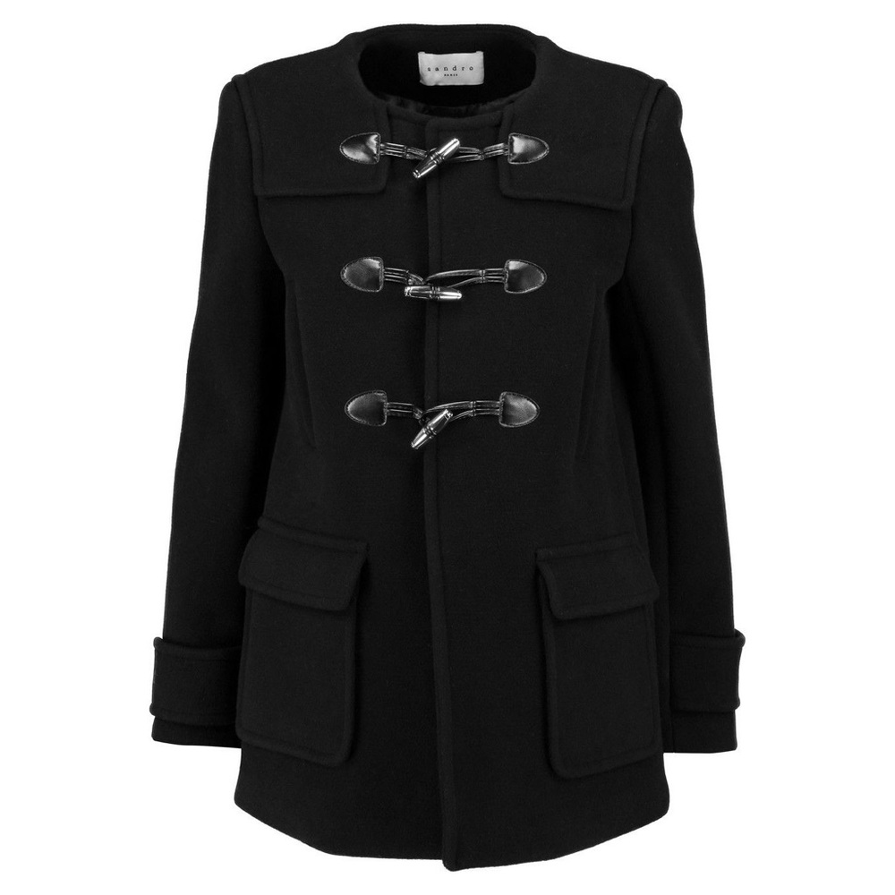 Sandro Macao Wool-Blend Coat